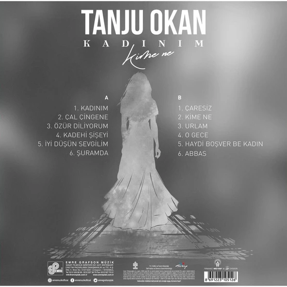 Tanju Okan Kadınım - Plak - Resim 2