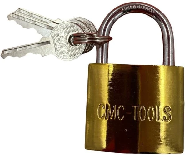 CMC-TOOLS 25 MM SARI ASMA KİLİT (CMC-1103) ürün görseli 1