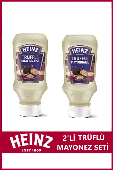 Heinz Trüflü Mayonez 220 gr x 2 Adet ürün görseli 1