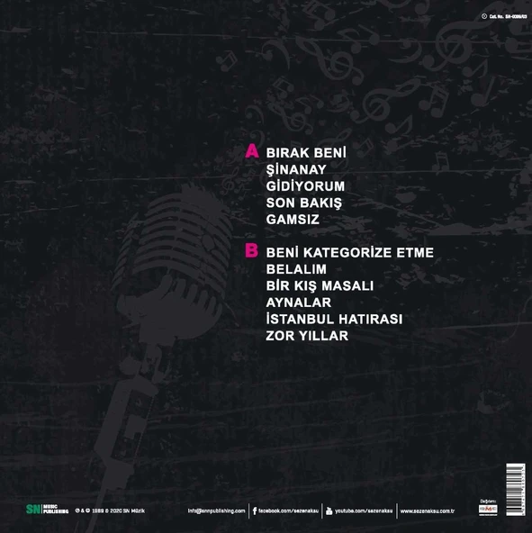 Sezen Aksu Söylüyor - Plak - Resim 2