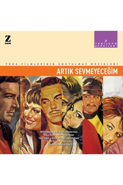 Yeşilçam Şarkıları 2 Artık Seveyeceğim Plak - Türk Filmlerinin Unutulmaz Müzikleri ürün görseli 1