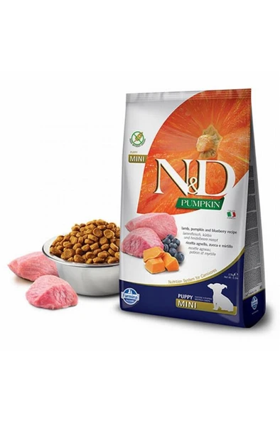 N&d Tahılsız Köpek Kuzu Yaban Mersini Puppy Mını 2,5 Kg ürün görseli 1