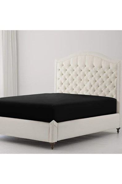 Lastikli  %100 Pamuk Penye Çarşaf 120 x 200 Ara Boy ürün görseli 1