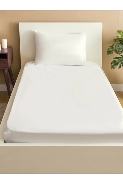 Lastiksiz Dokuma Düz Renk 160x240 Çarşaf ve Yastık Kılıfı ürün görseli 1