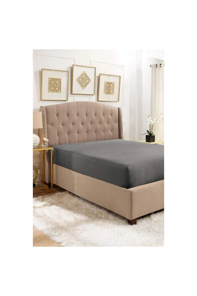 Lastikli Pamuklu Ranforce Dokuma Kumaş Çarşaf 140 x 200 ürün görseli 1