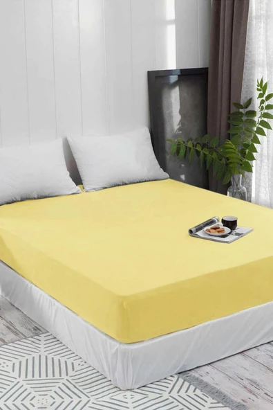 Lastiksiz Çift Kişilik Düz Renk Çarşaf 220x240 Cm ürün görseli 1
