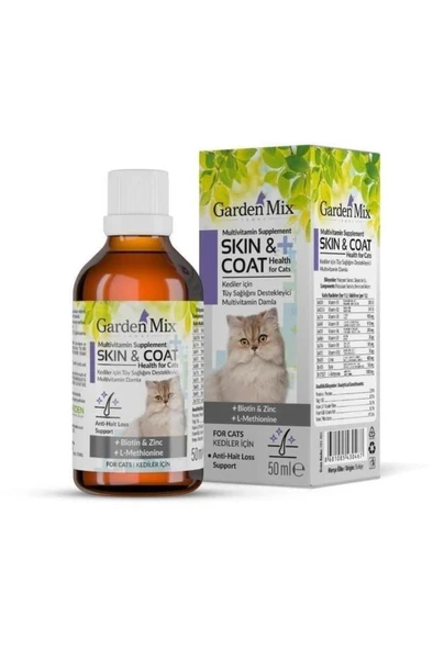 Gardenmix Garden Mix Kedi Tüy Sağlığı Damlası 50 Ml ürün görseli 1