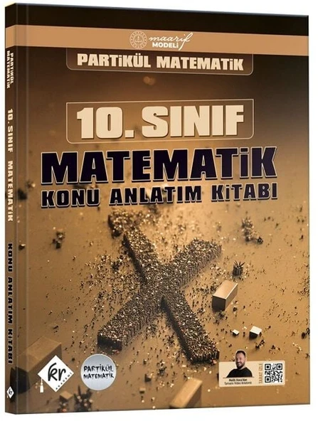 KR Akademi 10. Sınıf Partikül Matematik Konu Anlatım Kitabı - Melih Akgündüz KR Akademi ürün görseli 1