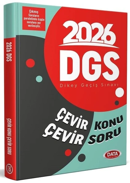 Data 2026 DGS Çevir Konu Çevir Soru Data Yayınları ürün görseli 1