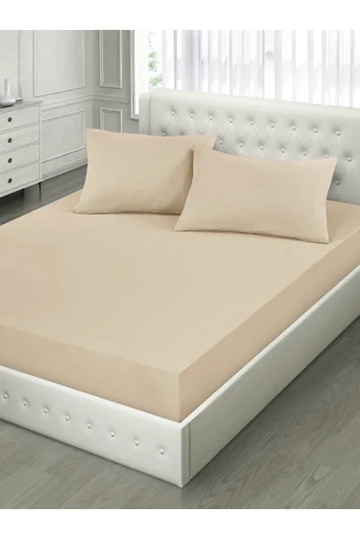 Lastiksiz Çift Kişilik Çarşaf Takımı 220x240 Çarşaf + 2 Yastık Kılıfı ürün görseli 1