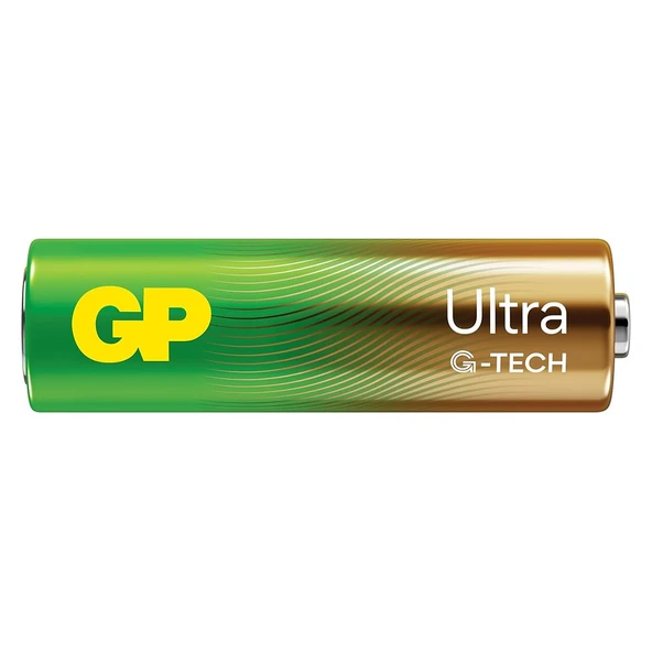 GP G-Tech Ultra Alkalin AA Kalem Pil (2li Paket) - Resim 2
