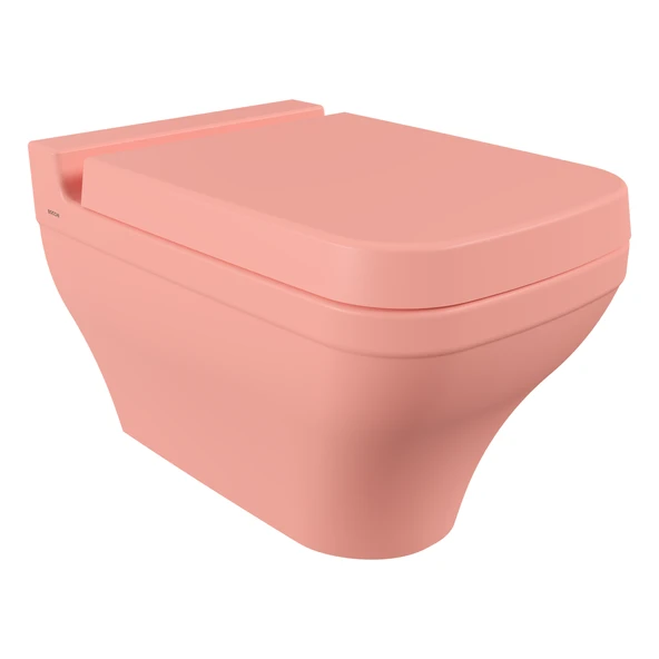 Bocchi Scala Asma Klozet Mat Somon Kapak Dahil 1080-032-0128 ürün görseli 1