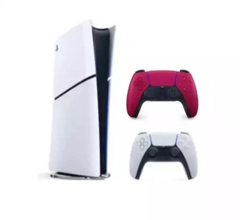 Sony Playstation 5 Slim Dijital + 2. DualSense Ps5 Kol KIRMIZI DFX ürün görseli 1