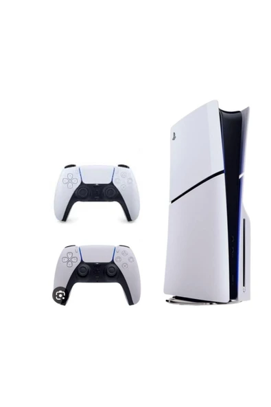 Playstation 5 Slim Cd Versiyon + 2. DualSense Ps5 Kol (İthalatçı Garantili) ürün görseli 1