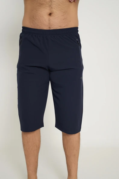 Crozwise Spor Lycra Erkek Capri Siyah 8043-10 ürün görseli 1