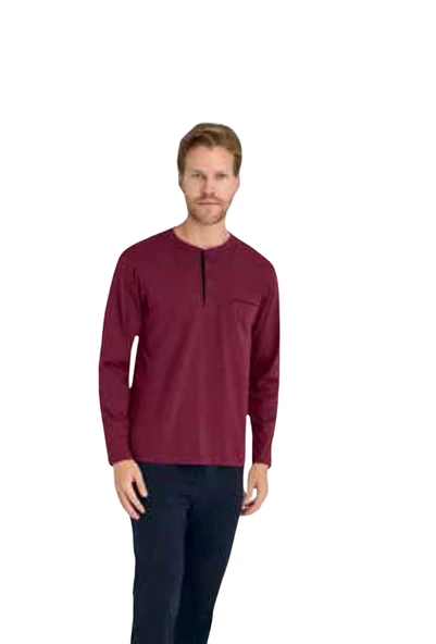 9250 kly midi yaka pijama - Resim 2
