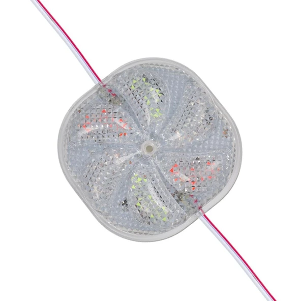 Powermaster 12 Volt 3 Watt Karışık (R+G+B) Yanıp Sönen 6565-2835 Modül Led ürün görseli 1
