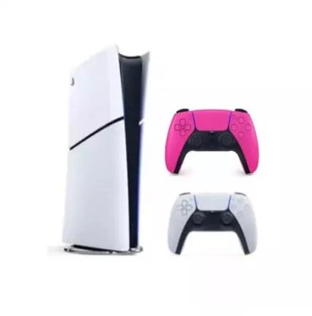 Sony Playstation 5 Slim Dijital + 2. DualSense Ps5 Kol PEMBE (İthalatçı Garantili) ürün görseli 1