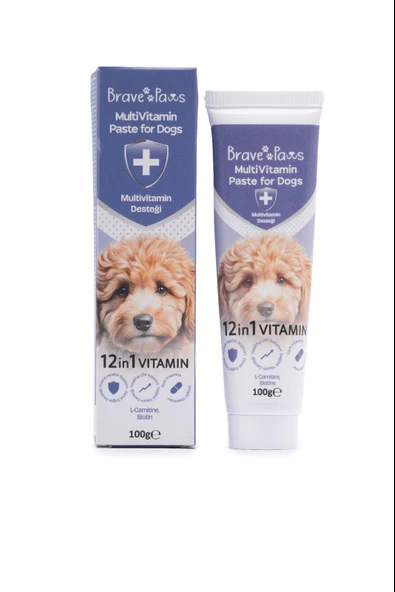 Brave Paws Multivitamin Paste Köpekler İçin 100 Gr ürün görseli 1
