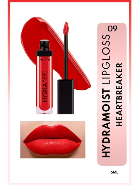 Note Hydra Moıst Lipgloss Dudak Parlatıcı 09 Heartbreaker ürün görseli 1