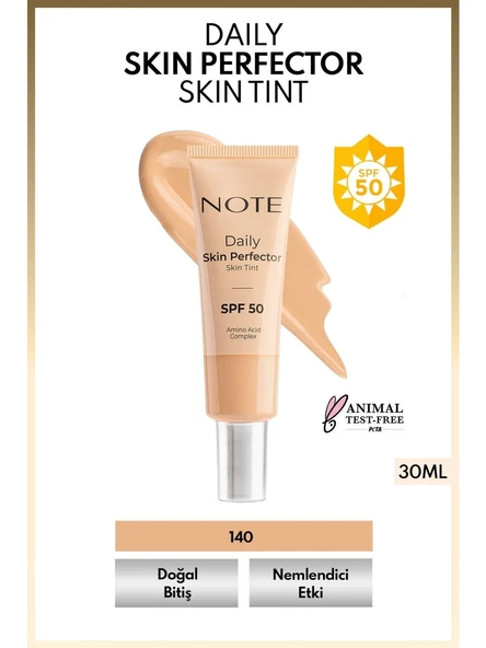 Note Daily Skin Perfector Spf50 Fondöten No 140 ürün görseli 1