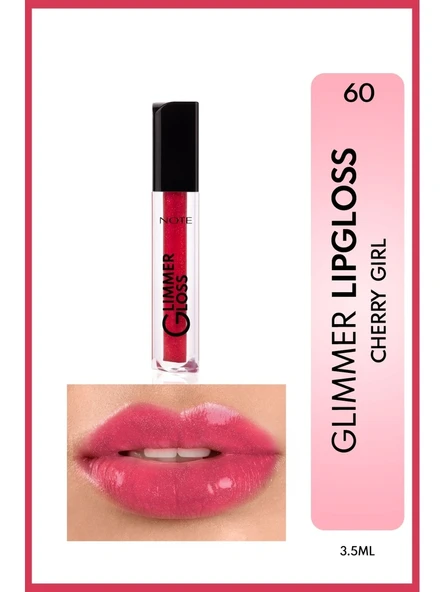 Note Glımmer Lıpgloss 60 Cherry Girl ürün görseli 1