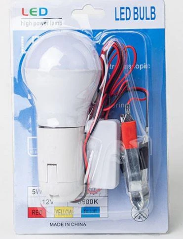 Ayt Led Tr-26549 12 Volt 5 Watt 6500K Beyaz Led Ampul Tamirci Kamp Akü Maşalı Çalışma Lambası Aydınlatma ürün görseli 1