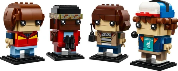 LEGO 40801  Stranger Things Mike, Dustin, Lucas ve Will Figürleri ürün görseli 1