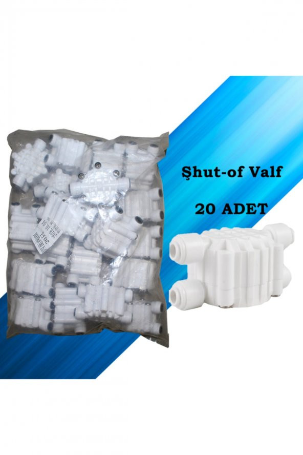 20 Adet Toptan Şhut-of Valf 4 Yollu Quick Vana ürün görseli 1
