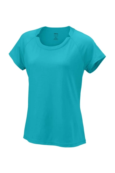 Wilson Condition Tee Mavi Kadın T-Shirt WRA760304 ürün görseli 1