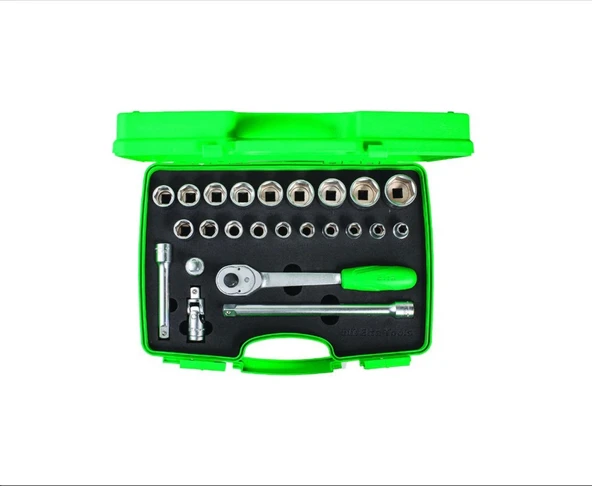 İZELTAŞ 1115002024 24LÜ ELTA LOKMA ANAHTAR TK. 1/2" U KOLSUZ ürün görseli 1