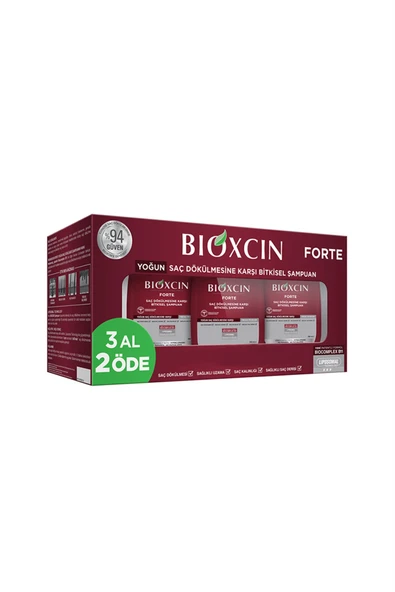 BİOXCİN Forte Şampuan 300 Ml 3 Al 2 Öde ürün görseli 1