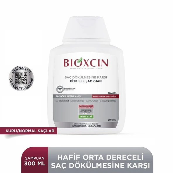 BİOXCİN Genesis Saç Dökülmesine Karşı Şampuan 300ml ürün görseli 1