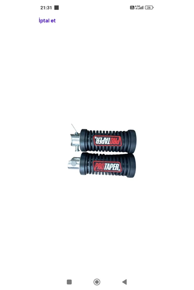 Protaper CG KUBA FALCON PROTAPER ARKA BASAMAK TAKIMI ürün görseli 1