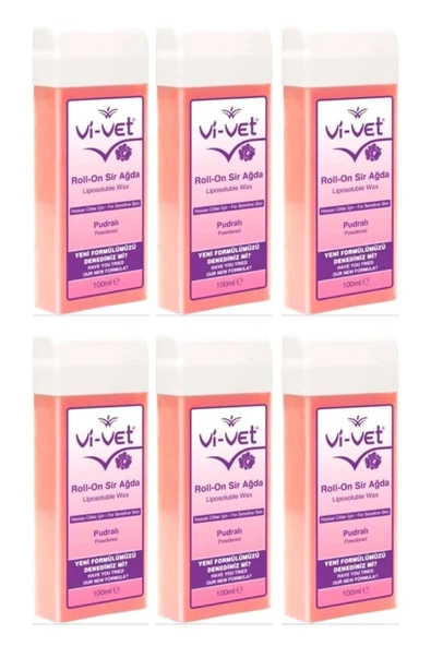Roll-on Kartuş Sir Ağda Pudralı 100ml 6 Adet ürün görseli 1