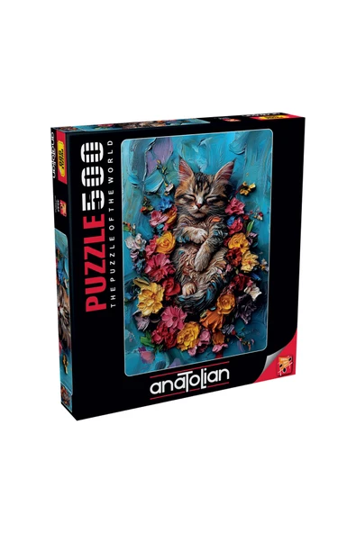 Anatolian 500 Parça Yapboz Puzzle - Siesta 3642 ürün görseli 1