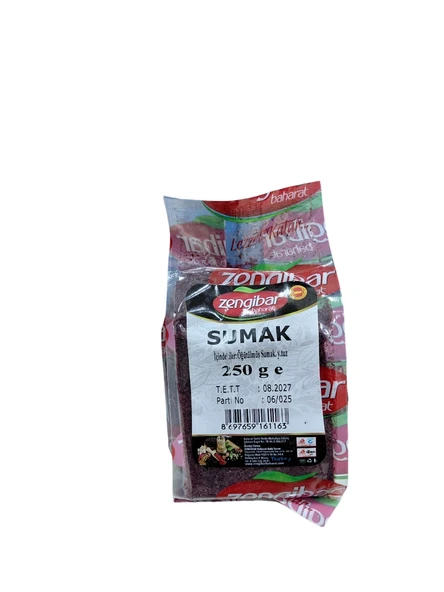ZENGİBAR SUMAK 250 GR ürün görseli 1