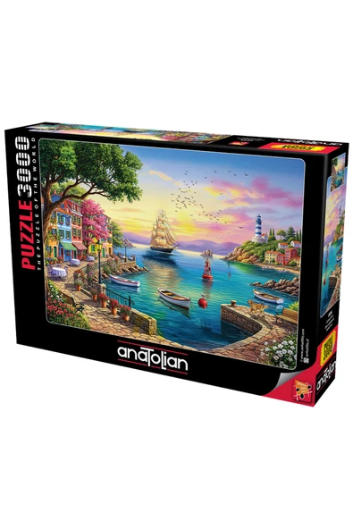 Anatolian 3000 Parça Yapboz Puzzle - Cennet Koyu 4936 ürün görseli 1