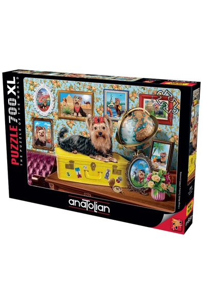Anatolian 700 Parça xl Yapboz Puzzle - Yorkshire Terrier 2707 ürün görseli 1