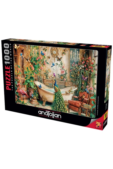 Anatolian 1000 Parça Yapboz Puzzle - Tavuskuşu 1210 ürün görseli 1