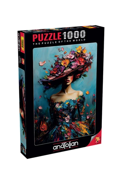 Anatolian 1000 Parça Yapboz Puzzle - Çiçek Etkisi 1201 ürün görseli 1