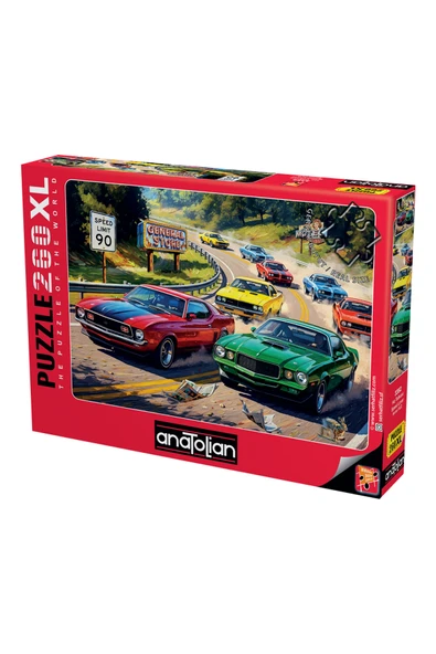 Anatolian 260 Parça xl Yapboz Puzzle - Hız Tutkusu 3352 ürün görseli 1