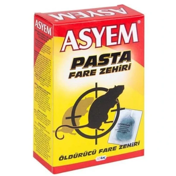 Asyem Pasta Fare Zehiri Öldürücü Fare Zehiri 100gr ürün görseli 1