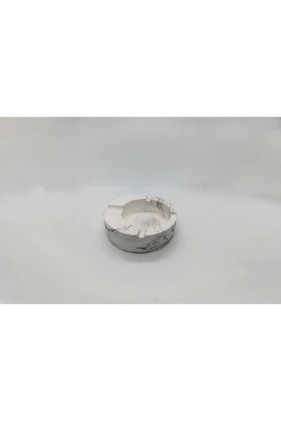 Betonmall Mermer Desenli Görünümlü Kül Tablası Beton Aksesuarları ürün görseli 1
