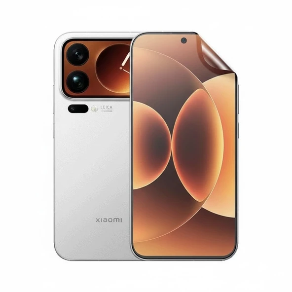 Xiaomi 17 Pro Max Uyumlu Parmak izi bırakmaz Hayalet MAT Ekran Koruyucu Nano Jelatin ürün görseli 1