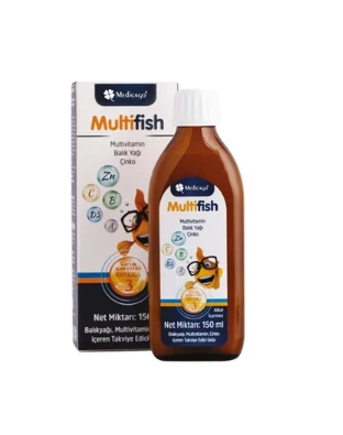 Multifish Omega Multivitamin Çinko Şurup 150 ml ürün görseli 1