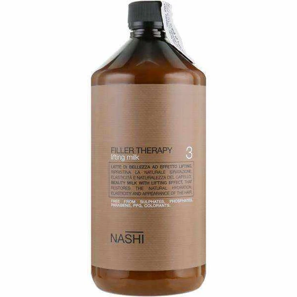 Nashi Argan Filler Therapy Onarıcı Yıpranmış Saç Sütü 3 Numara 1000ml ürün görseli 1