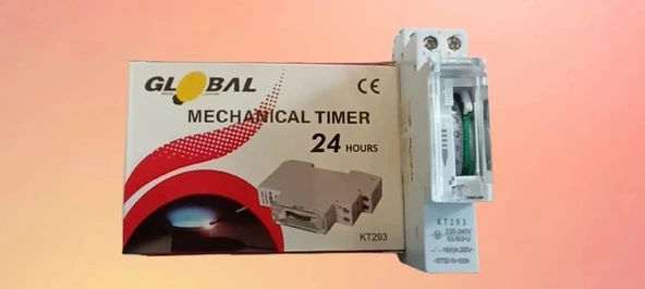 GLOBAL KT-293 ZAMAN SAATİ ürün görseli 1