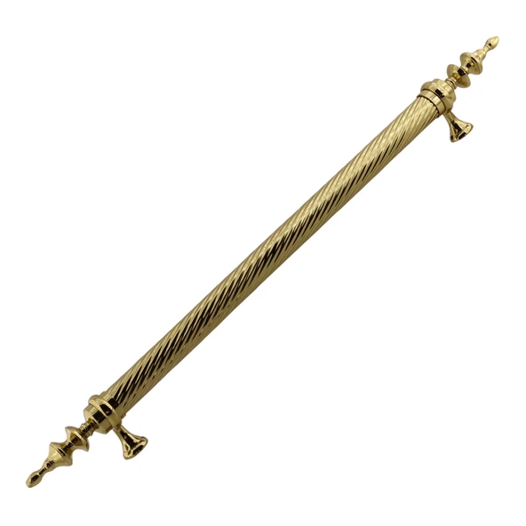 Otağ Gold Altın 60 cm Kapı Çekme Kolu Tutma Kulpu Kulbu Çelik Dış Kapı Tutamağı Sürgülü Lüks Model ürün görseli 1