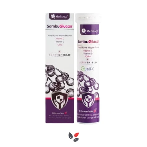 Medicago SambuGlucan 20 Efervesan Tablet ürün görseli 1